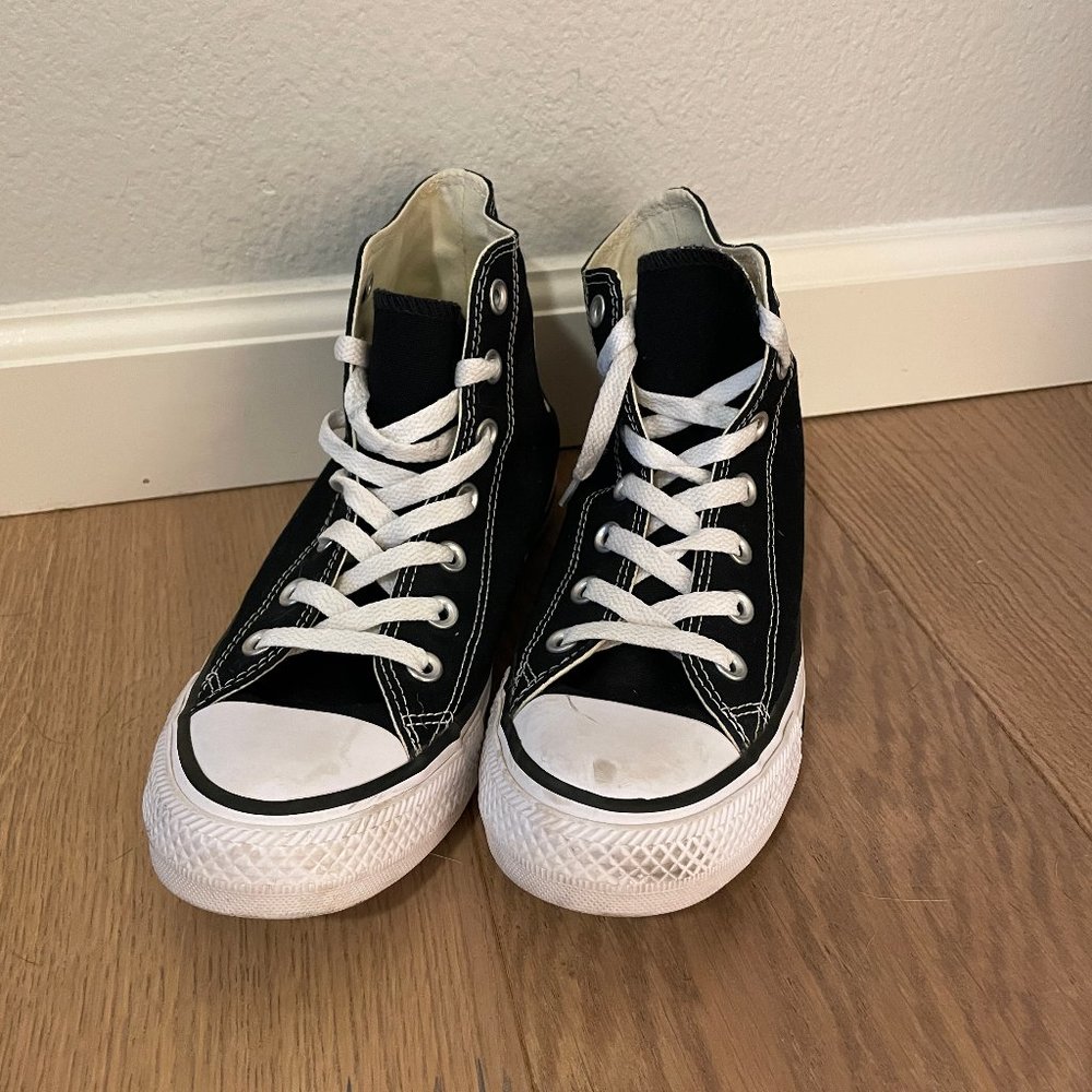 Black High Top Chuck Taylor All Stars